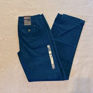 Tommy Hilfiger size 2 straight leg teal khakis